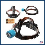 Rechargeable Led Headlight Dual Light Zoom Headlamp
