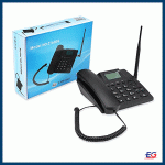 Panasonic ZT-600G Dual SIM Supported GSM Land Phone – Black 2023 Edition