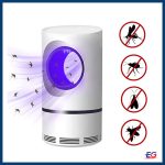 USB Mosquito Lamp Physical Silent Mosquito Killer - White
