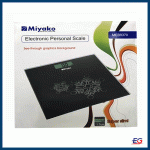 Miyako Digital Weight Machine MEB9370 (Black)