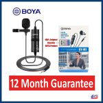 Boya M1 Microphone Clear Noiseless Recording for Mobile