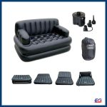 Inflatable 5 In 1 Sofa Cum Bed
