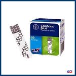 Bayer Contour Plus GLUCOSE Test 50 Strips