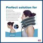 Cervical Neck Traction Device & Inflatable Adjustable Neck Support