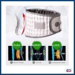 Waist / Lumber Protection Belt with Manual Pumper