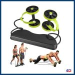 Revoflex Xtreme Double AB Roller Wheel Fitness Abdominal Equipment
