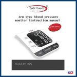 Safe Touch Digital Blood Pressure Monitor Set .