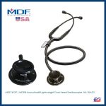 MDF Stethoscope- Made in USA (Black)