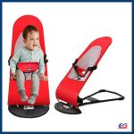Newborn Baby Bouncing Foldable Soft Chair Seat,Safety Balanced Rocking
