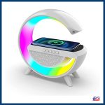 Smart G Shaped  5 in1 Wireless Bluetooth Speaker and Charger RGB Colorful Atmosphere Lights - Image 2